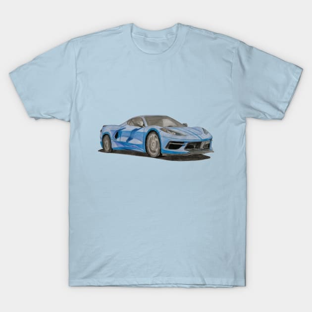 Automobile T-Shirt by An.D.L.